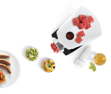 МЯСОРУБКА BOSCH MFW3X18B (БЕЛО-ЧЕРНАЯ)