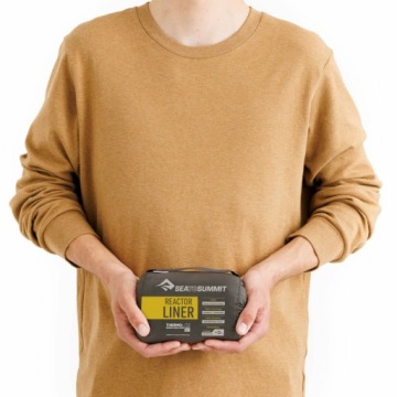 Вставка в спальный мешок SEA TO SUMMIT Reactor — Мумия с шнурком — Стандарт —