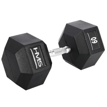 Гантель HEX PRO 60 кг HMS
