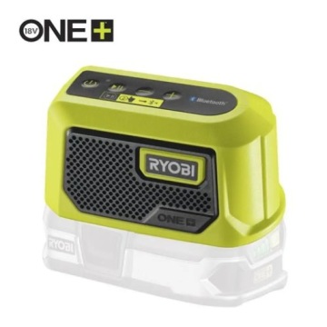 Мобильная колонка RYOBI RBTM18-0 Черно-зеленая