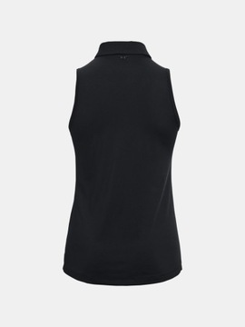 Tank top bez rękawów UA Zinger Polo-BLK