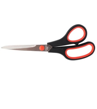 Ножницы SG210, закаленная сталь, 21см, резиновая ручка.