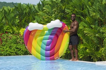 ПЛАВАЮЩИЙ ОСТРОВ РАДУГА BESTWAY 43722