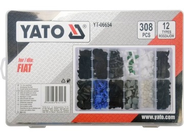 НАБОР АВТОМОБИЛЬНЫХ ЗАЖИМОВ FIAT 308ШТ.