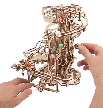 UGEARS BALL TRACK PUZZLE 3D ЦЕПНАЯ ТАЛЬ