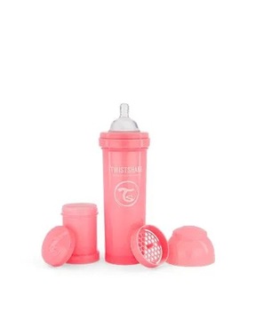 Антиколиковая бутылочка 330мл + СИТЧИК ДЛЯ МОЛОКА