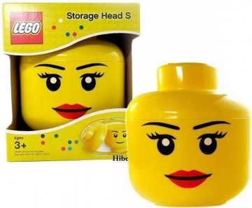 Минифигурка LEGO Iconic Storage Head S, голова девушки, 2000 мл