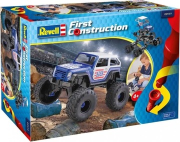 Revell 00919 First Construction Auto do składania Monster Truck