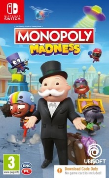 Monopoly Madness Switch KLUCZ CYFROWY Nintendo