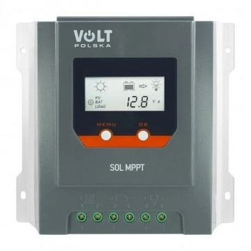 ПАНЕЛЬ Солнечного контроллера VOLT SOL MPPT 20А (100В) 12/24В +ЖКД+BLUETOOTH
