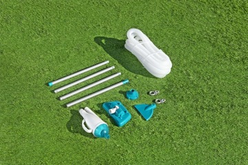 BESTWAY пылесос для садового бассейна + насадки + палка + шланг