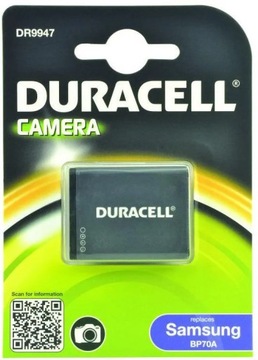 АККУМУЛЯТОР DURACELL ДЛЯ SAMSUNG BP-70A BP70A SLB-70A 700MAH