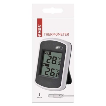 TERMOMETR E0041 przewodowy z sondą zewnętrzną EMOS