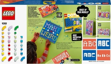 LEGO DOTS Различные буквы DOTS 41950