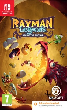 Rayman Legends Definitive Edition NINTENDO SWITCH CD KEY Переключатель