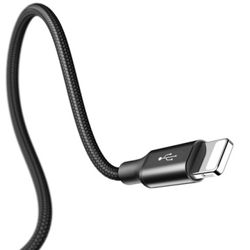 Кабель Baseus Rapid 3в1 USB 3А 1,2м CAMLL-SU01 BL