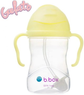Бутылка с водой со соломой B.box Gelato Banana Split 240 мл