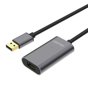 Удлинительный кабель USB 2.0 5 м активный Unitek Y-271