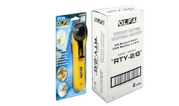 Нож дисковый Olfa OLF-RTY2G 45 мм желтый