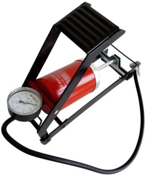 АВТОМОБИЛЬНЫЙ НОЖНОЙ НАСОС с наконечником для манометра