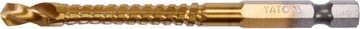 WIERTŁO FREZ DO METALU 6,5MM HSS-TiN HEX