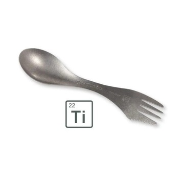 Lightweight Essentials Light My Fire Spork Титановая ложка, вилка, походный нож