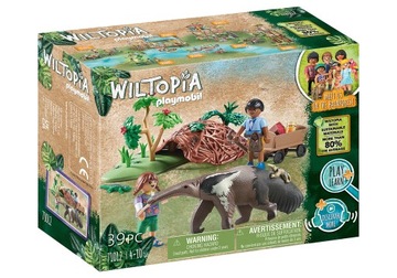 PLAYMOBIL Wiltopia Opieka nad mrówkojadem 71012
