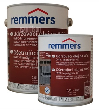 Масло пропиточное Remmers WPC 2,5л Бесцветное