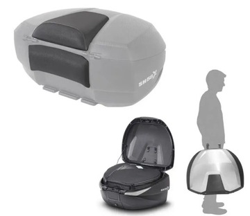 Чехол для мотоцикла Shad Central ADJUSTMENT 46-58L SH58X D0B58206