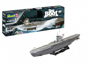 Подарочный набор «Подводная лодка» 05675 — Набор фильмов DAS BOOT — 40 лет (1:144)