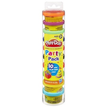 PLAY-DOH CIASTOLINA MASA PLASTYCZNA SENSORYCZNA 10 TUBEK ŻYWE KOLORY HASBRO