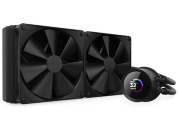 Chłodzenie wodne AiO NZXT Kraken 280 2x140mm LGA1700, AM5, Wyświetlacz LCD