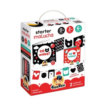 Starter malucha CzuCzu kontrastowe 0+