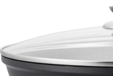 WOK Patelnia 32 cm Powłoka Marmurowa RL-BW32 5,9L