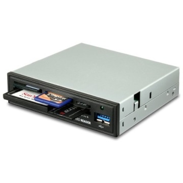 Многопортовый ПЕРЕДНЯЯ ПАНЕЛЬ Передняя панель КАРТРИДЕР USB 3.0 3,5 дюйма