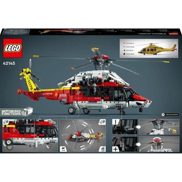 Lego TECHNIC 42145 Helikopter ratunkowy Airbus H175