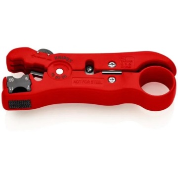 Инструмент для зачистки кабеля RG 6 7 11 59 KNIPEX 16 60 06 SB
