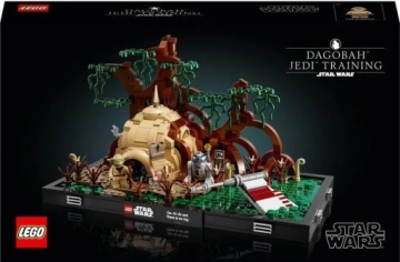 LEGO 75330 Диорама: Обучение джедаев на Дагобе