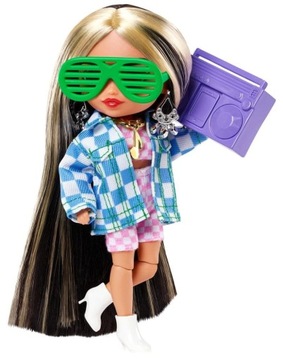 LALKA BARBIE EXTRA MINIS lalka w kurtce w kratkę HGP64