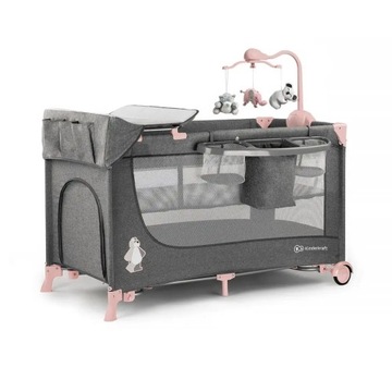 Складная дорожная кроватка Kinderkraft с аксессуарами JOY