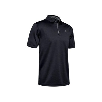 Under Armour Polo UA Tech 1290140 Czarny Loose Fit