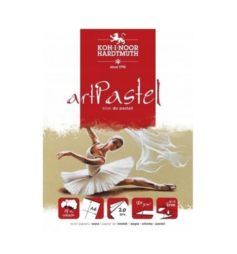 BLOK do PASTELI A4 Artpastel SEPIA KOH -I-NOOR