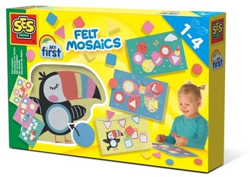 Moja pierwsza mozaika -zabawa filcem SES 14458 1+