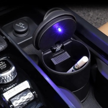 PLS38 АВТОПЕПЕЛЬНИЦА СО СВЕТОДИОДОМ