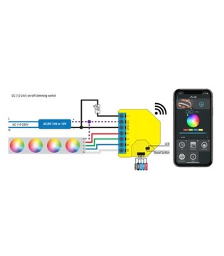 Драйвер Шелли RGBW2