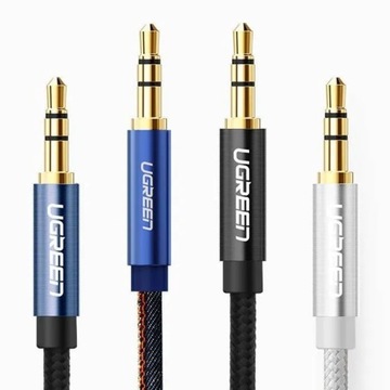 UGREEN MOCNY KABEL PRZEWÓD AUDIO WTYCZKA MINI JACK DO MINIJACK 3,5MM AUX 3M