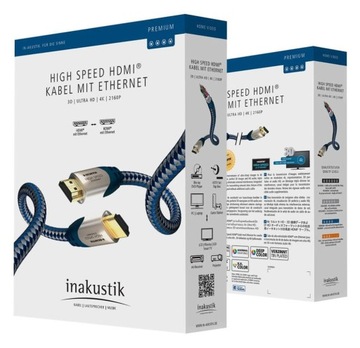 Кабель HDMI акустический 4K 2160P 60HZ 2м