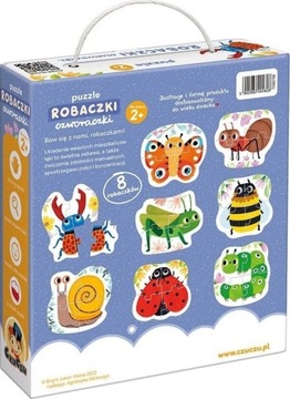 CzuCzu Puzzle robaczki czworaczki 2+