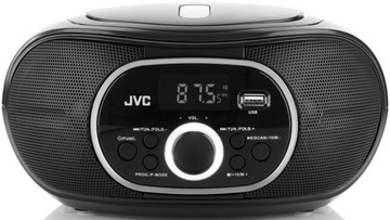 Радиоплеер JVC RD-E221B CD MP3 FM-радио AUX USB