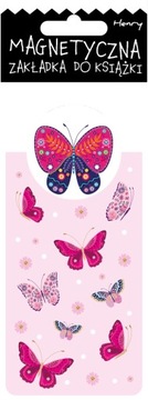 Магнитная закладка - бабочки